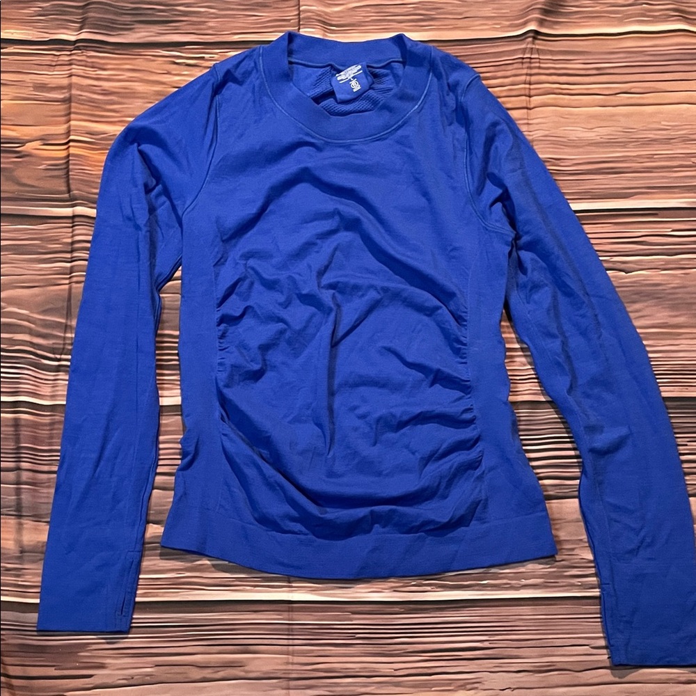 Athleta Royal Blue foresthill accent L